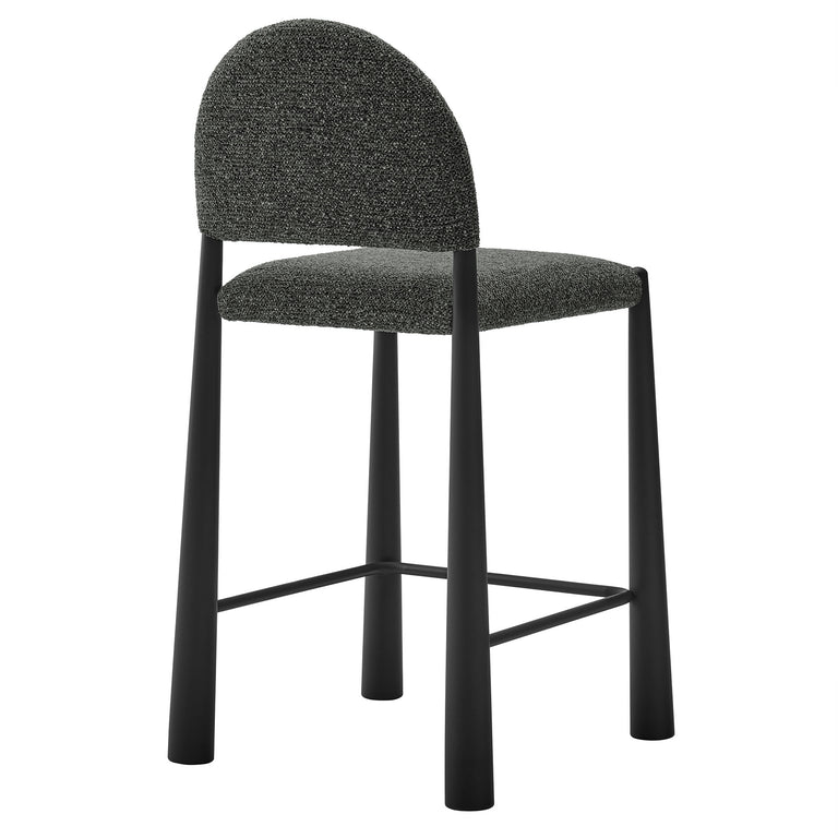 HAYLEY | BAR AND COUNTER STOOLS | BLACK ANTHRACITE