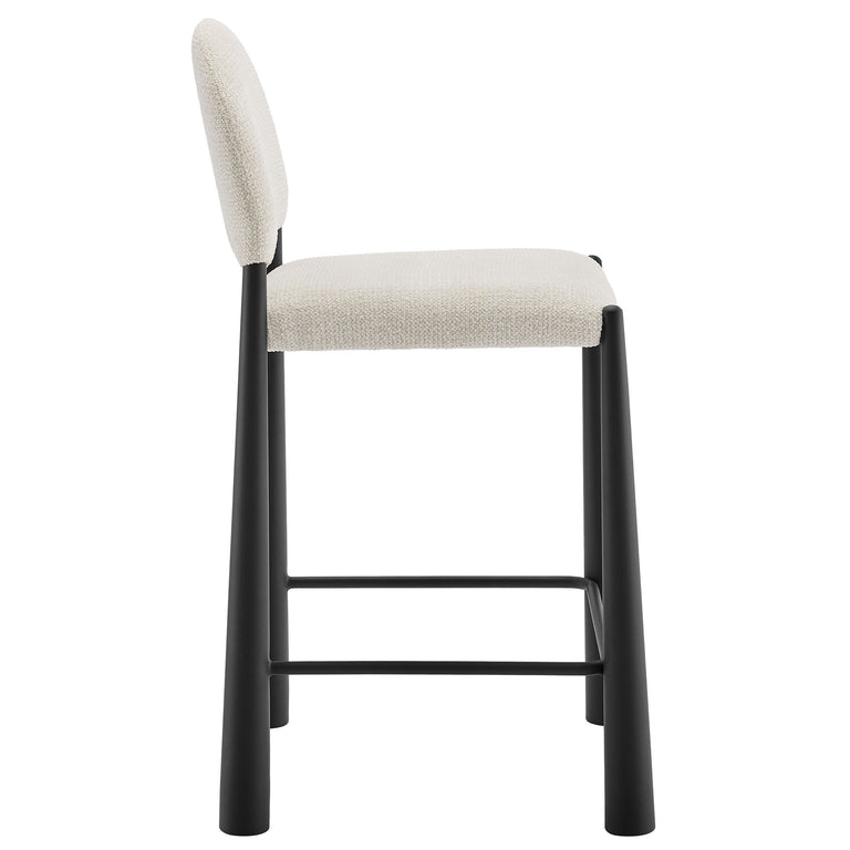 HAYLEY | BAR AND COUNTER STOOLS | BLACK CREAM