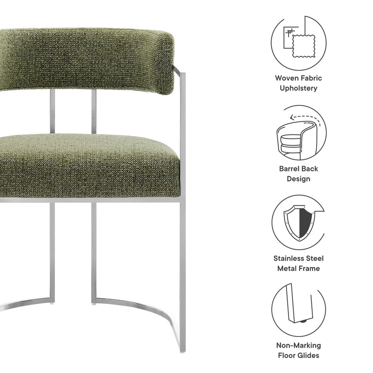 HURON | DINING CHAIRS | SILVER LEAF