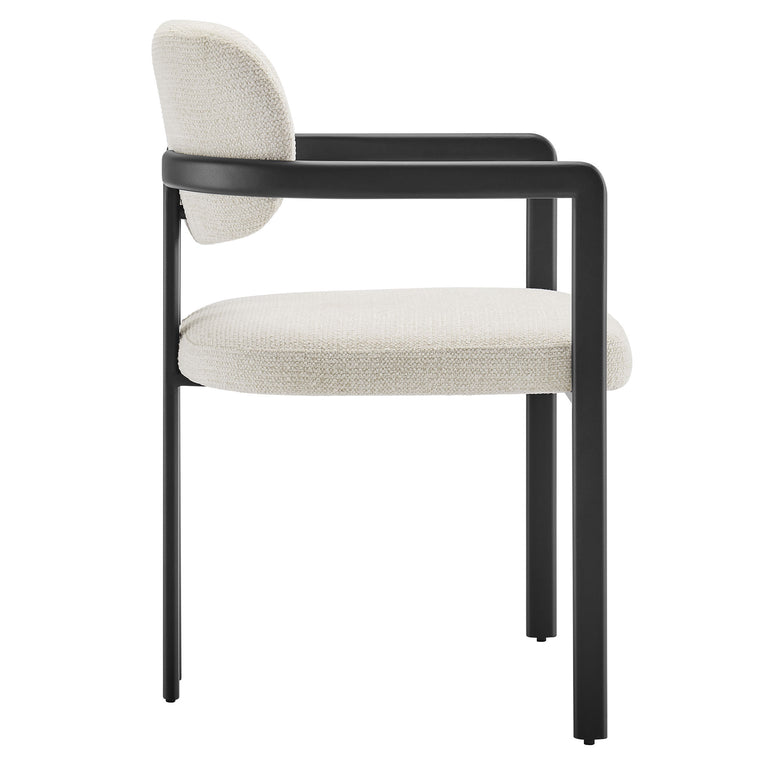 ELIO | DINING CHAIRS | BLACK CREAM