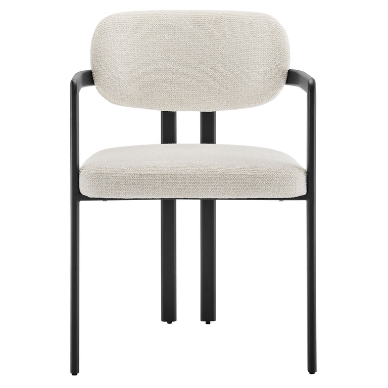 ELIO | DINING CHAIRS | BLACK CREAM