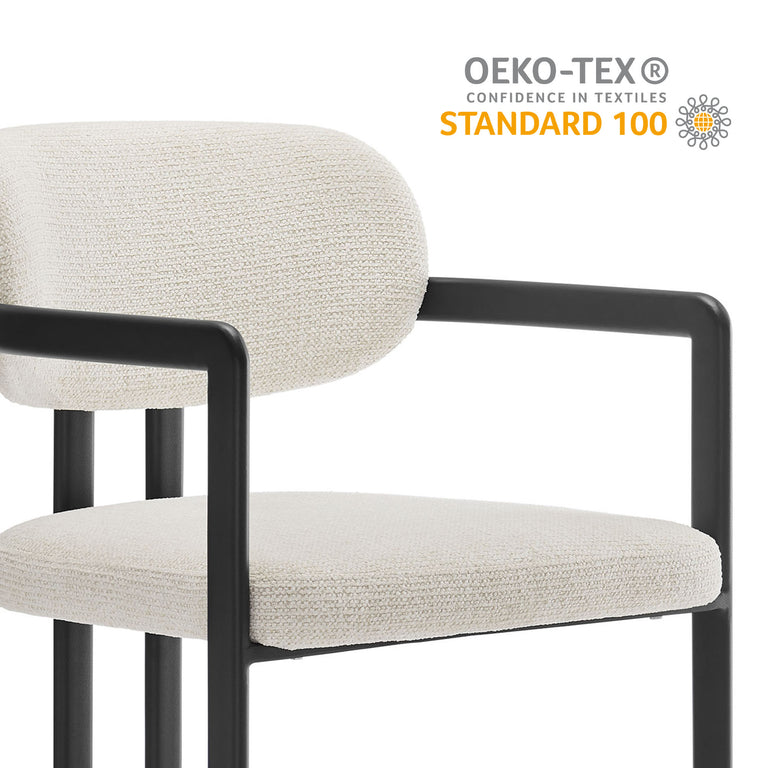 ELIO | DINING CHAIRS | BLACK CREAM