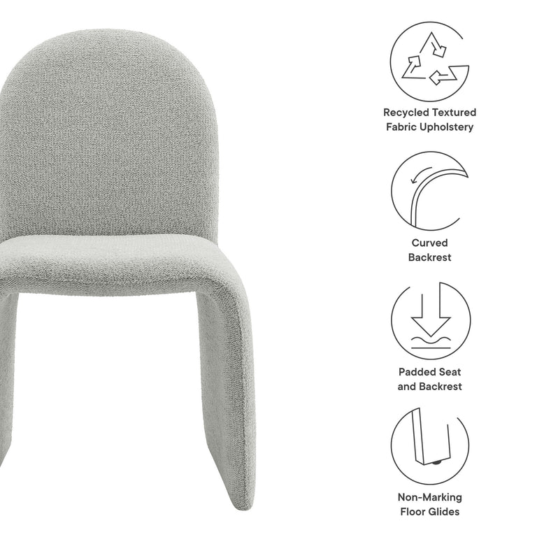 JUNIA | DINING CHAIRS | DOVE GRAY