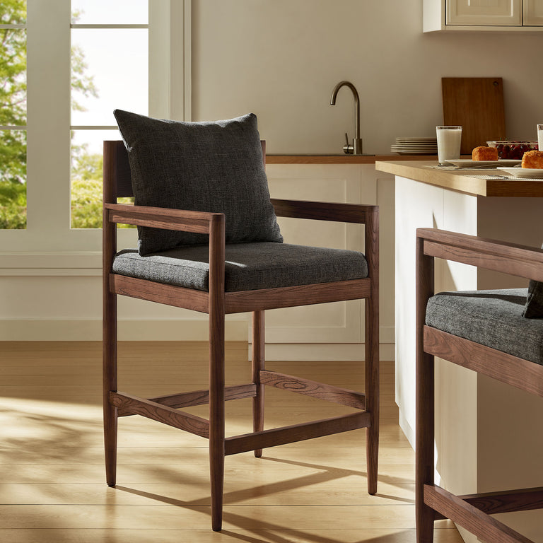 REMINGTON | BAR AND COUNTER STOOLS | CHARCOAL