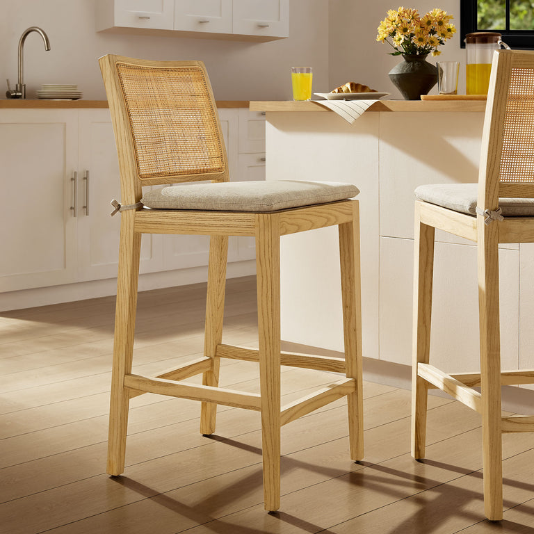 OVARD | BAR AND COUNTER STOOLS | NATURAL