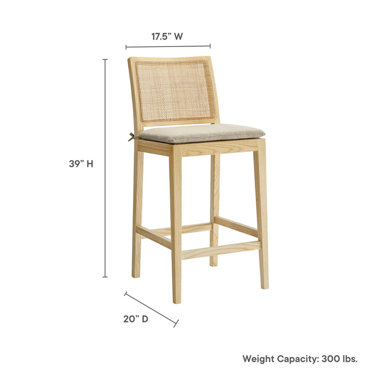 OVARD | BAR AND COUNTER STOOLS | NATURAL