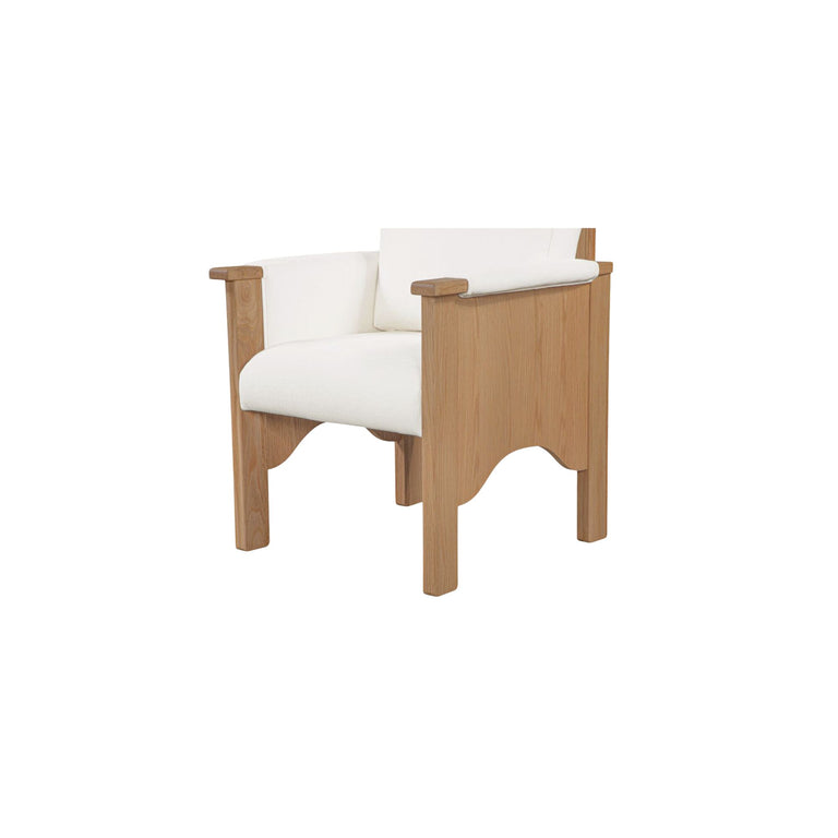 BAUER DINING CHAIR CREAM