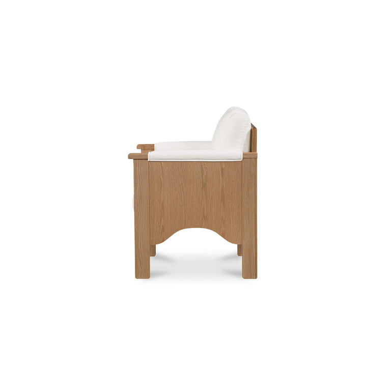 BAUER DINING CHAIR CREAM