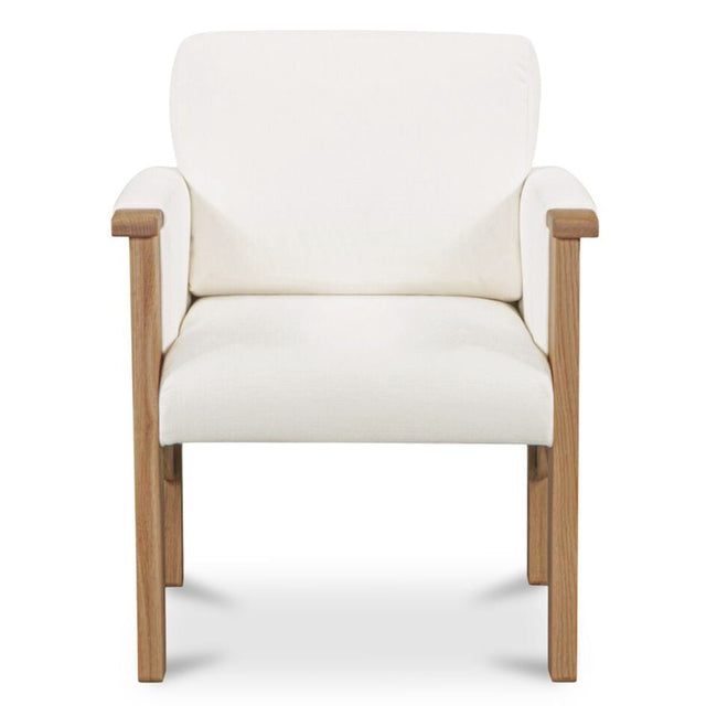 BAUER DINING CHAIR CREAM