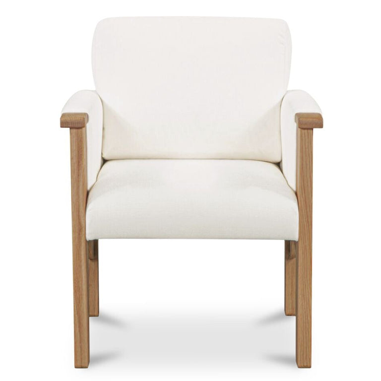 BAUER DINING CHAIR CREAM