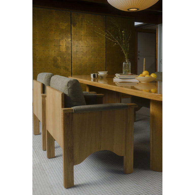 BAUER DINING CHAIR CREAM