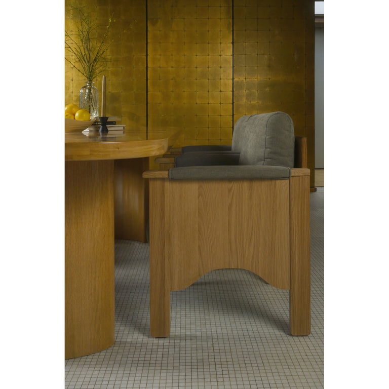 BAUER DINING CHAIR CREAM