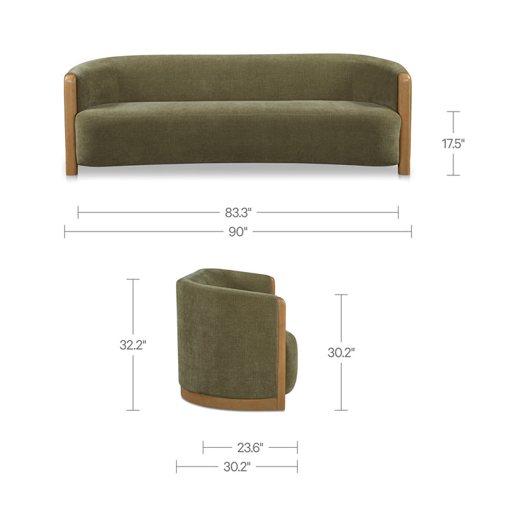 ANYA SOFA BERRY