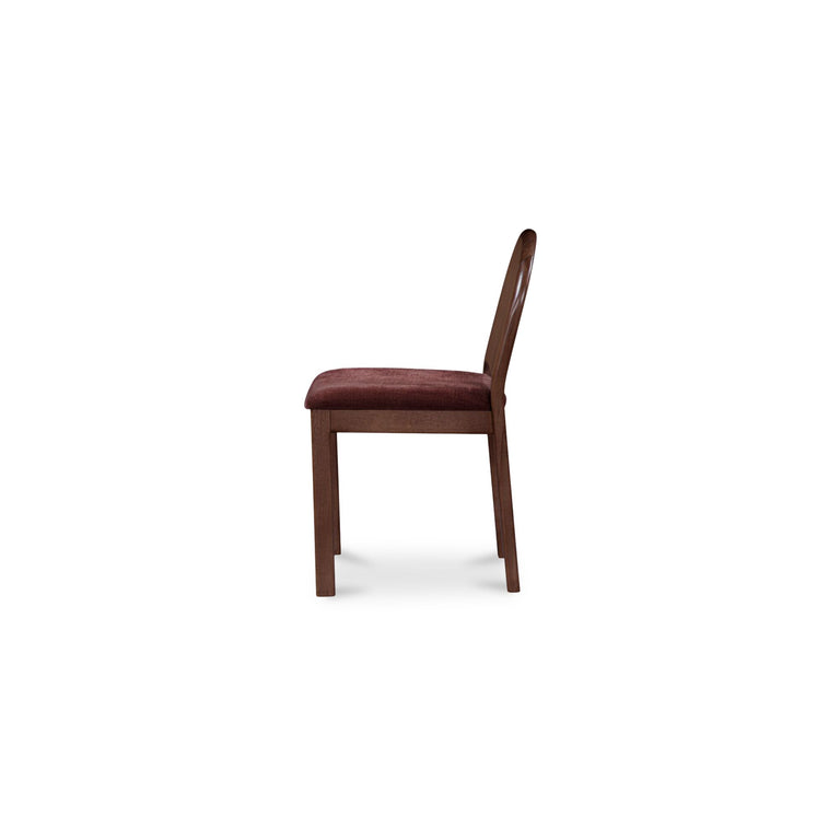 EMIL DINING CHAIR BERRY-SET OF TWO
