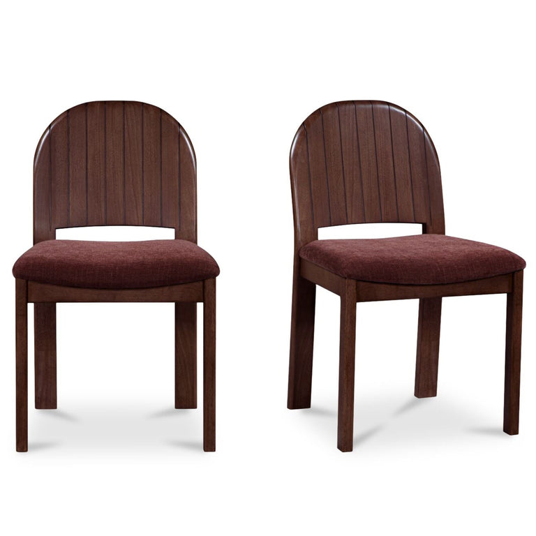 EMIL DINING CHAIR BERRY-SET OF TWO