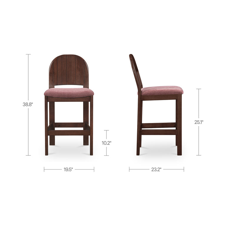 EMIL COUNTER STOOL BERRY