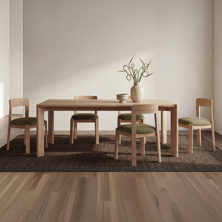 OLI DINING CHAIR BERRY-SET OF TWO