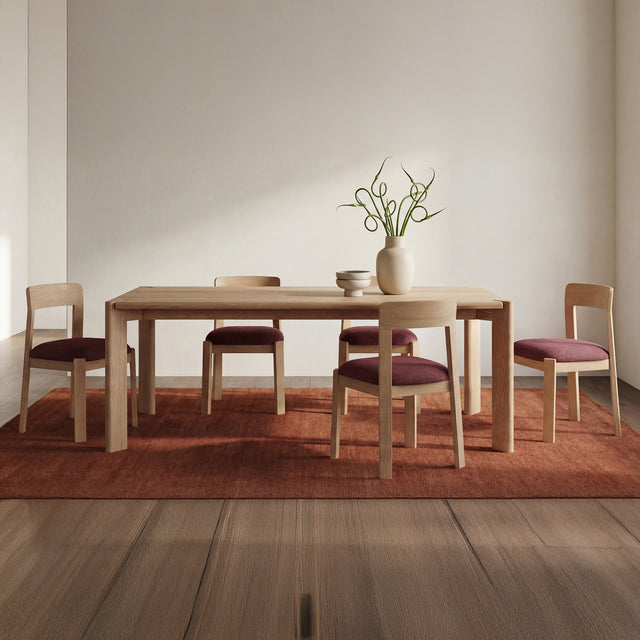 OLI DINING CHAIR BERRY-SET OF TWO