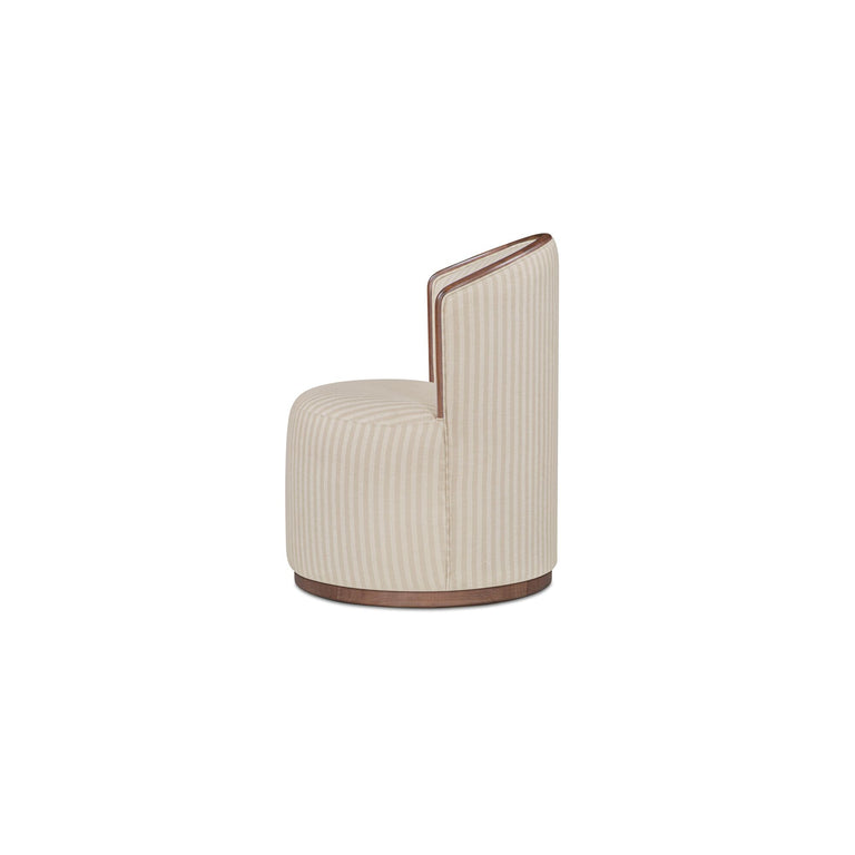 ROSSI SWIVEL DINING CHAIR BERRY