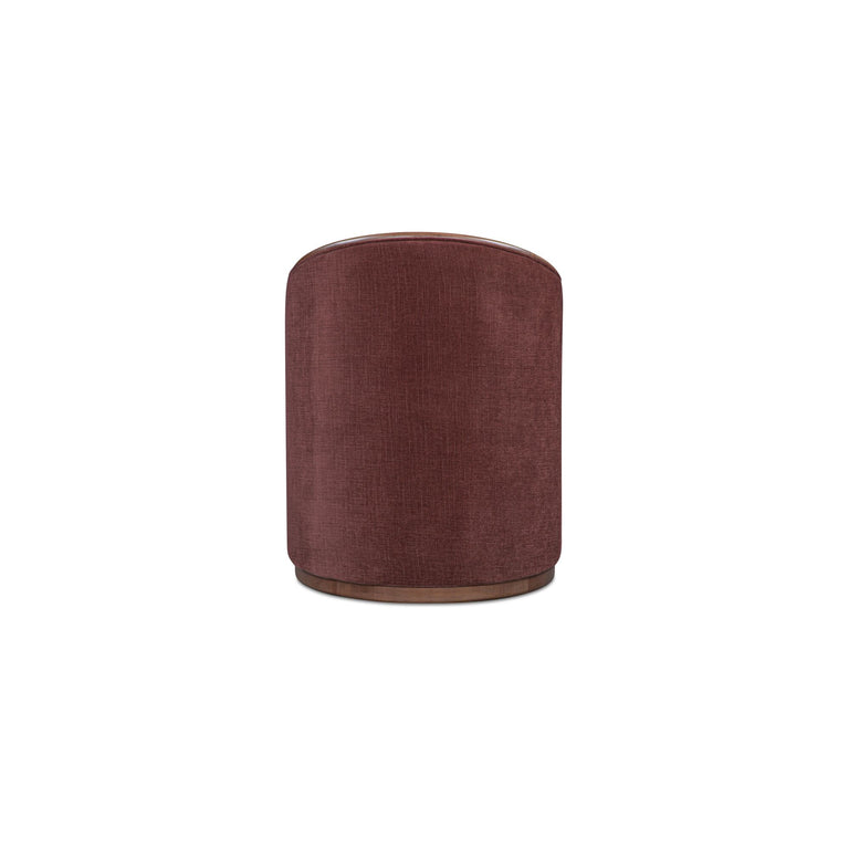 ROSSI SWIVEL DINING CHAIR BERRY