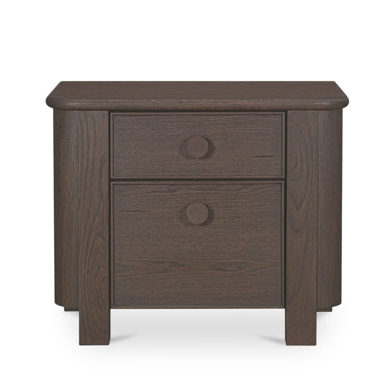 LOREN LARGE NIGHTSTAND DARK BROWN