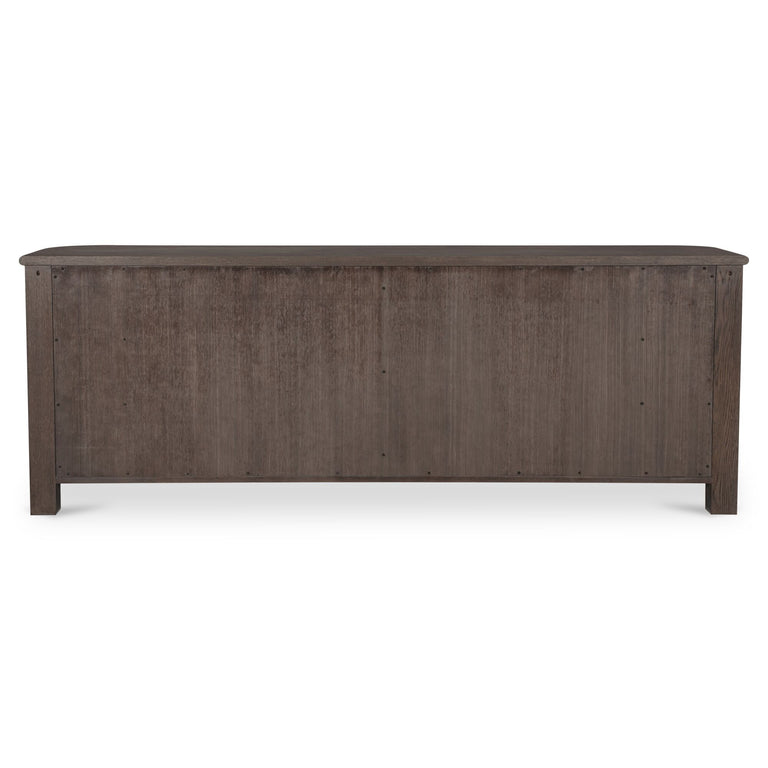 LOREN 6 DRAWER DRESSER DARK BROWN