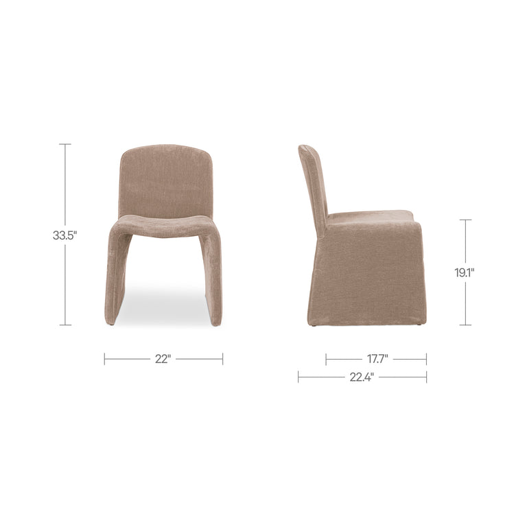 ELLA DINING CHAIR CAMEL