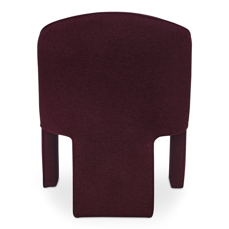 CLARA DINING CHAIR PLUM