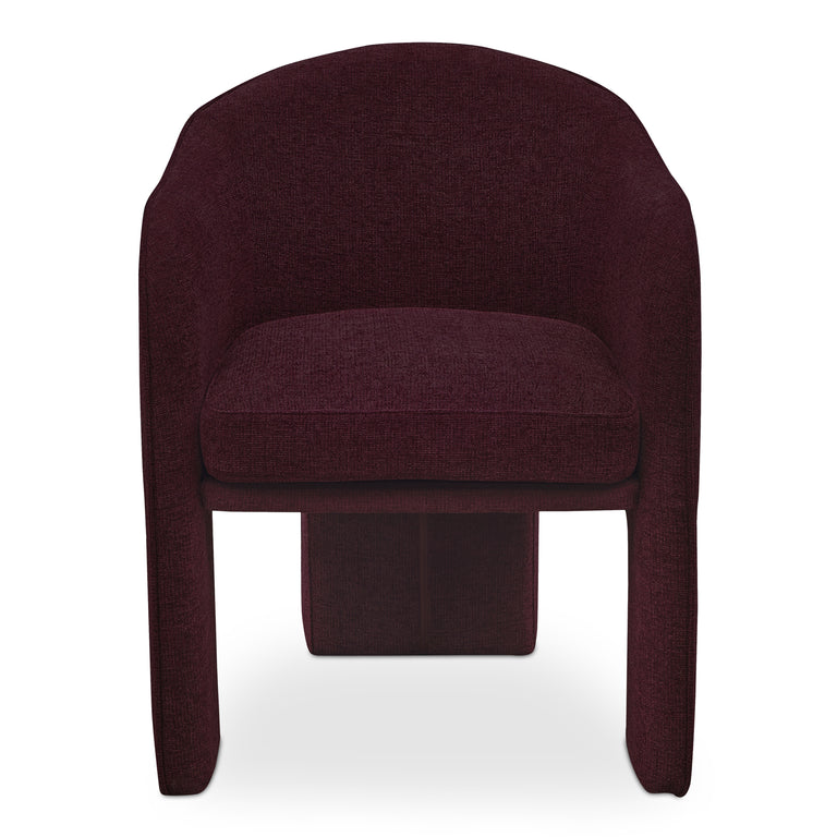 CLARA DINING CHAIR PLUM