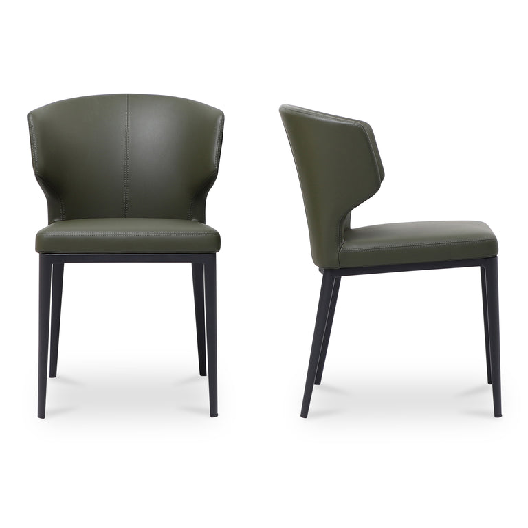 DELANEY DINING CHAIR BEIGE - SET OF TWO