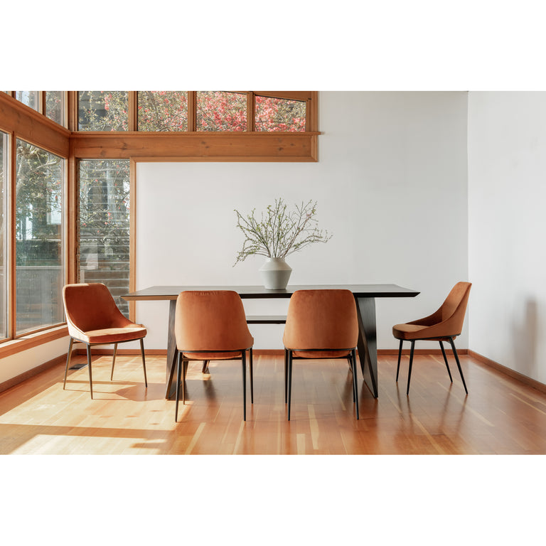 SEDONA DINING CHAIR AMBER - SET OF TWO