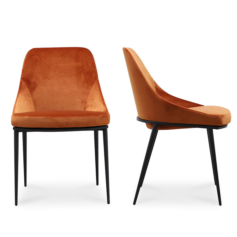 SEDONA DINING CHAIR AMBER - SET OF TWO