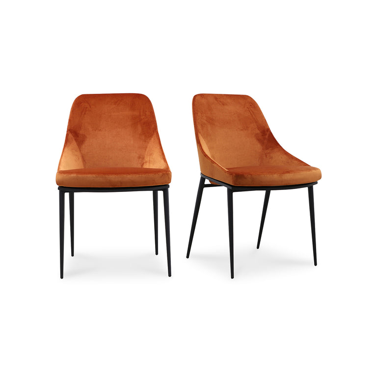 SEDONA DINING CHAIR AMBER - SET OF TWO