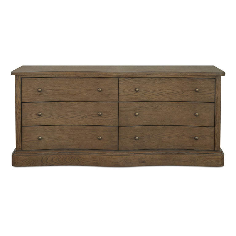 CLARENCE 6 DRAWER DRESSER NATURAL