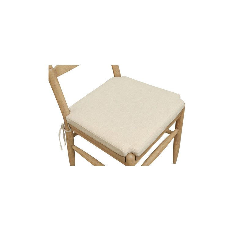 TATE DINING CHAIR BEIGE - SET OF TWO