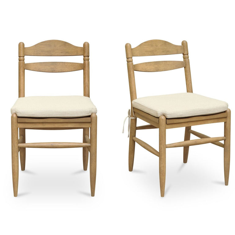 TATE DINING CHAIR BEIGE - SET OF TWO