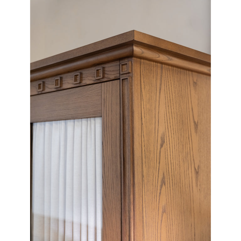 LILLIAN TALL CABINET BROWN