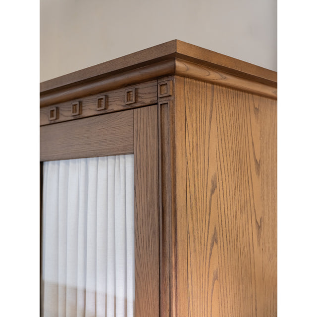 LILLIAN TALL CABINET BROWN