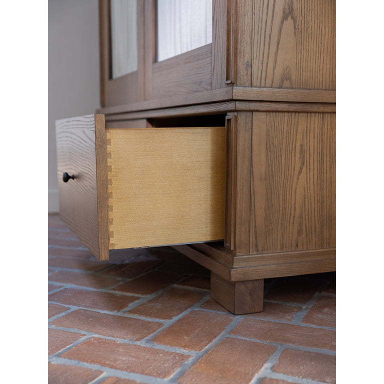 LILLIAN TALL CABINET BROWN