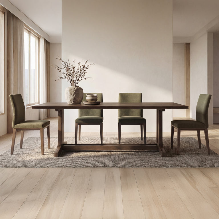 FRANKIE DINING CHAIR OLIVE-SET OF TWO