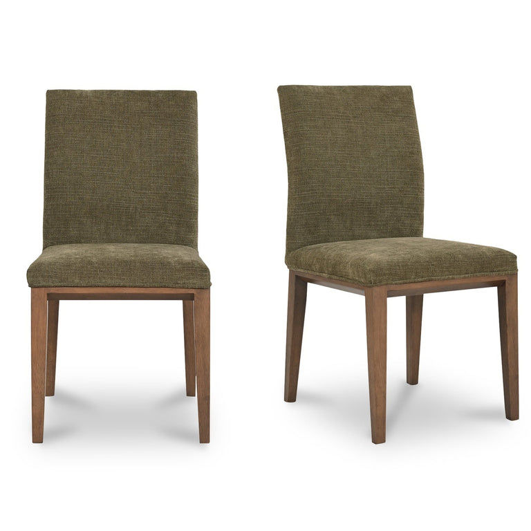 FRANKIE DINING CHAIR OLIVE-SET OF TWO