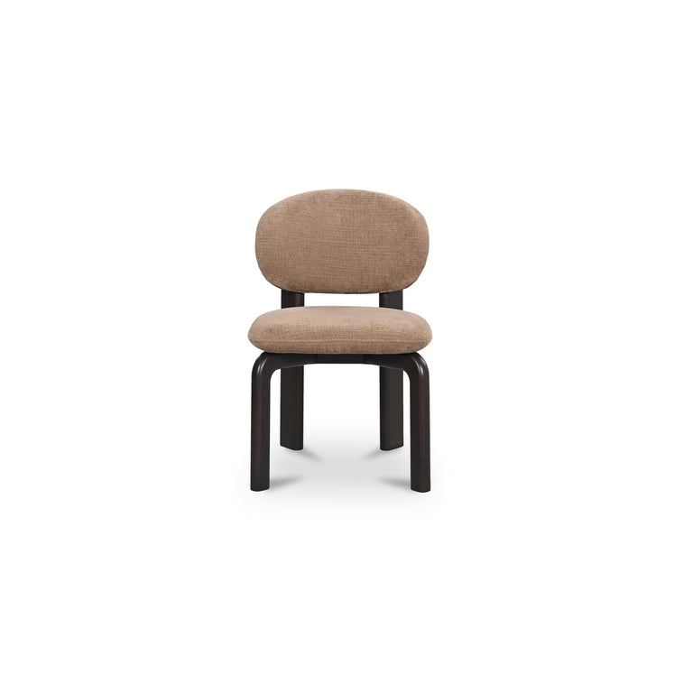 SAMI DINING CHAIR BROWN-SET OF TWO
