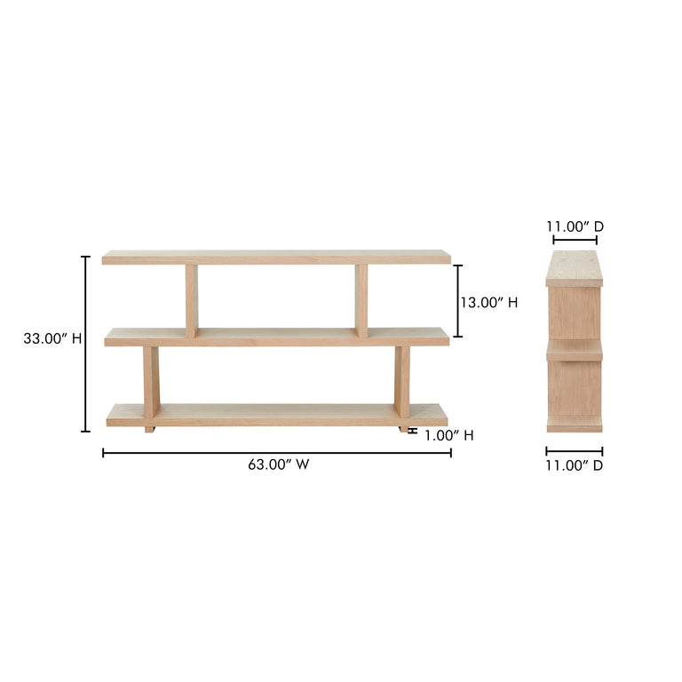 MIRI SMALL SHELF BLACK