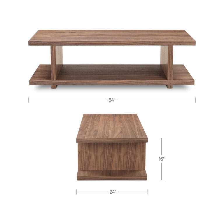 MIRI COFFEE TABLE WALNUT