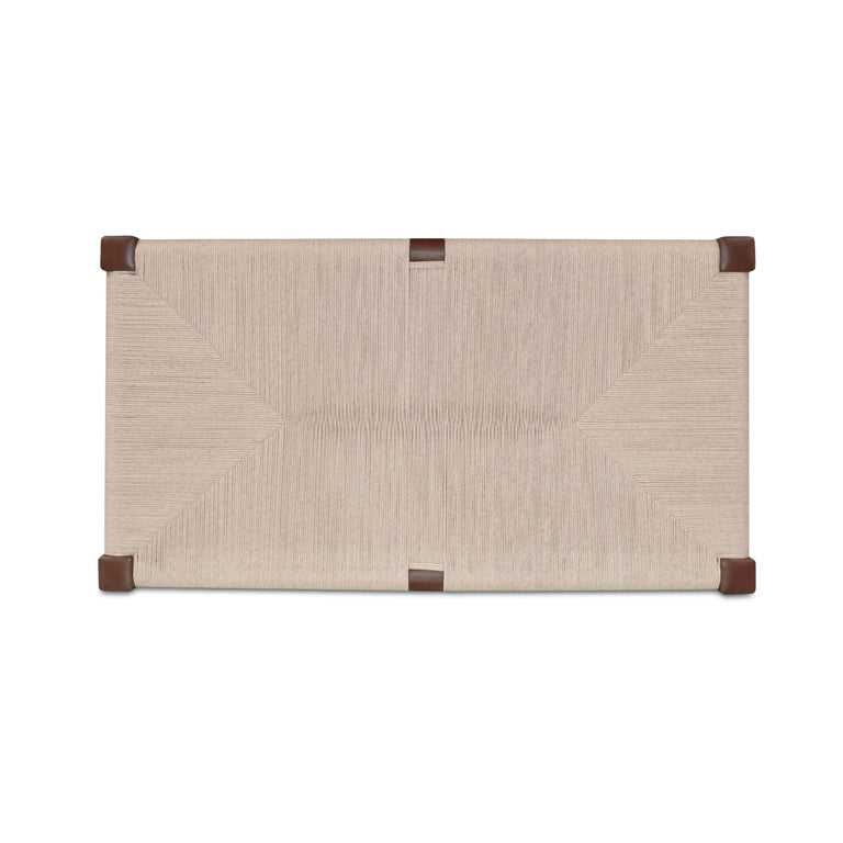 KAIA OUTDOOR COFFEE TABLE DARK BROWN