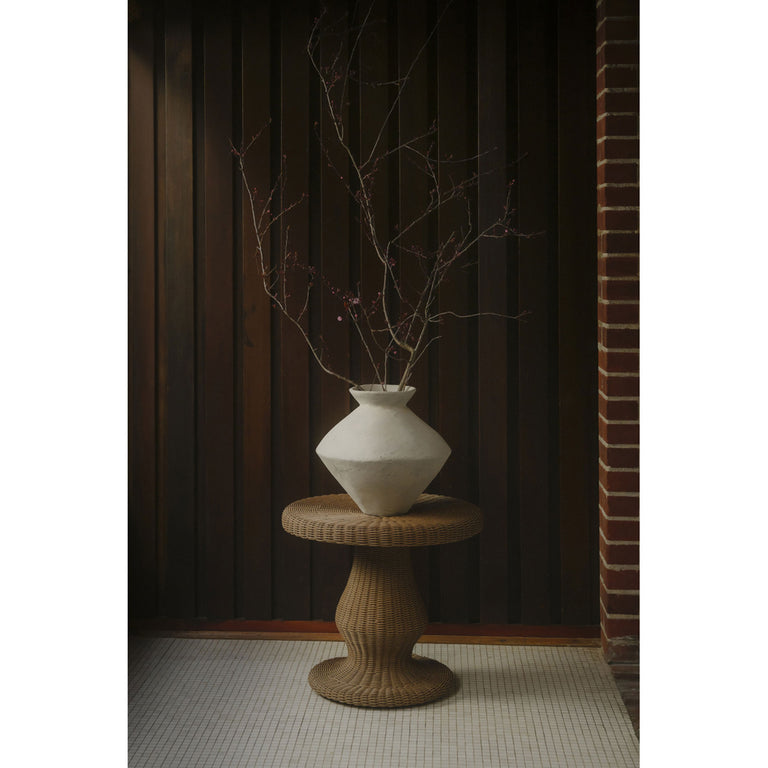 EMMELINE OUTDOOR SIDE TABLE NATURAL