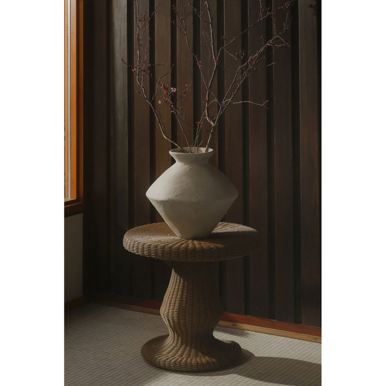 EMMELINE OUTDOOR SIDE TABLE NATURAL