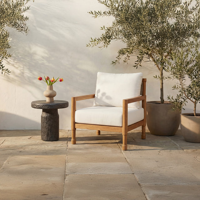 RAF OUTDOOR ACCENT CHAIR NATURAL