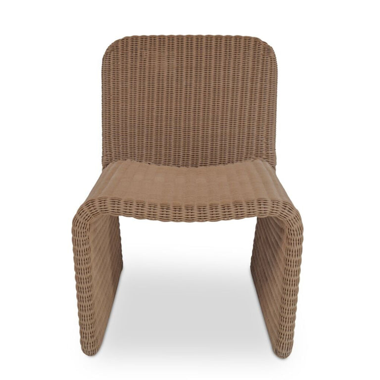 ELLA OUTDOOR ACCENT CHAIR CHARCOAL