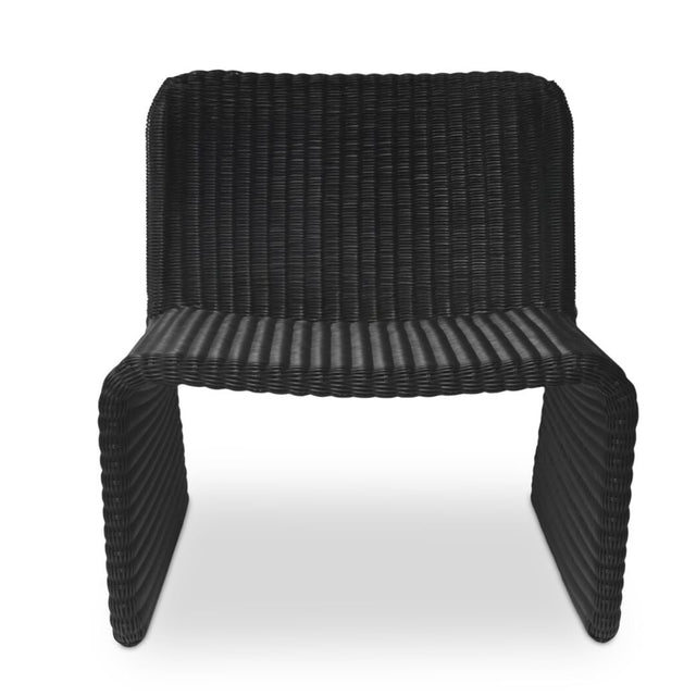 ELLA OUTDOOR ACCENT CHAIR CHARCOAL